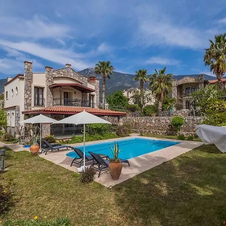 Oludeniz'de Genis Bahceli Villa-awz204 * Fethiye